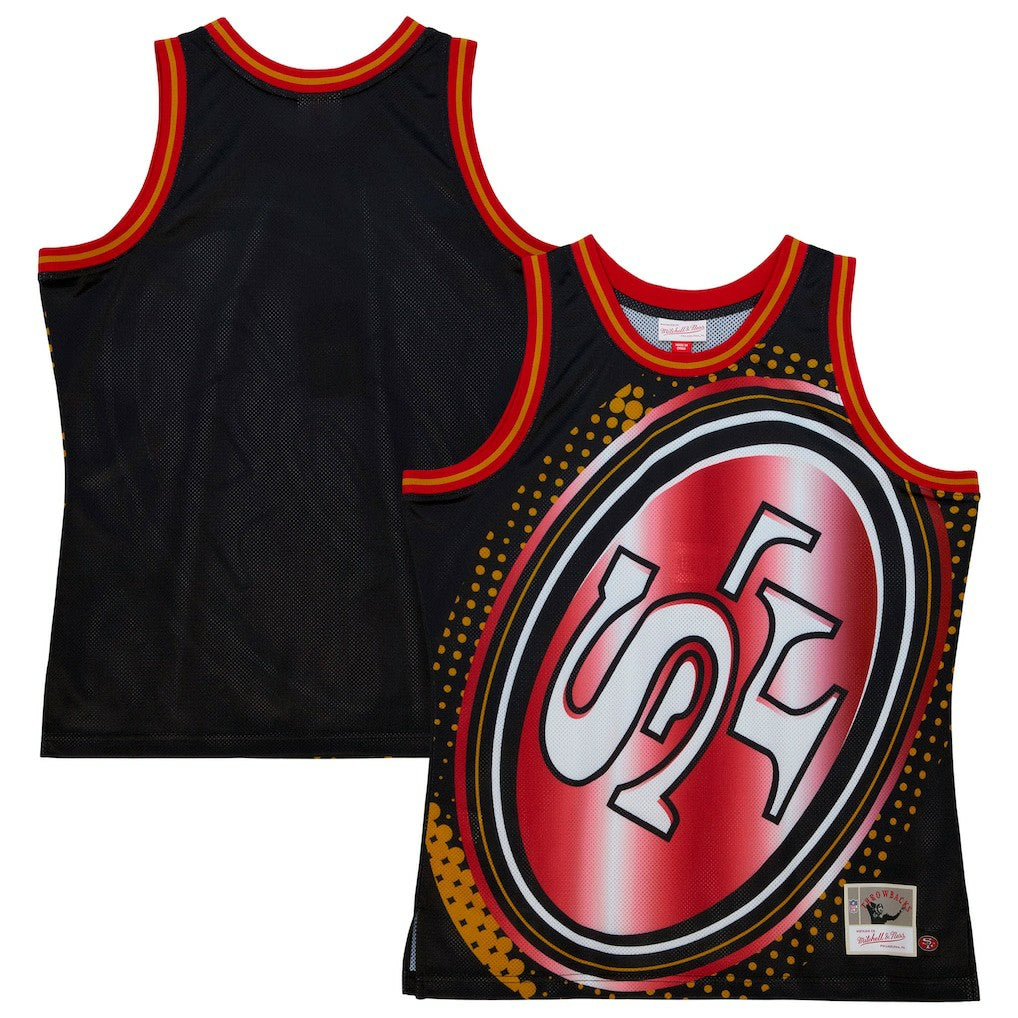 San Francisco 49ers Mitchell & Ness Big Face 7.0 Fashion Tank Top