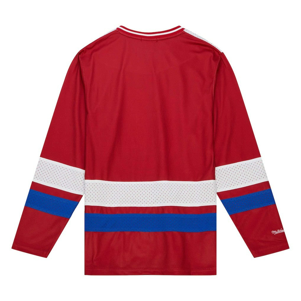 Buffalo Bills Mitchell & Ness Women's Big Face 7.0 Long Sleeve Jersey T-Shirt