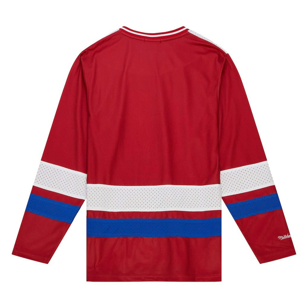 Buffalo Bills Mitchell & Ness Women's Big Face 7.0 Long Sleeve Jersey T-Shirt