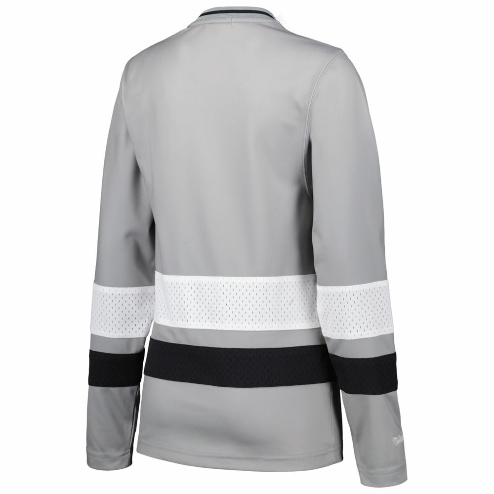 Las Vegas Raiders Mitchell & Ness Women's Big Face 7.0 Long Sleeve Jersey T-Shirt