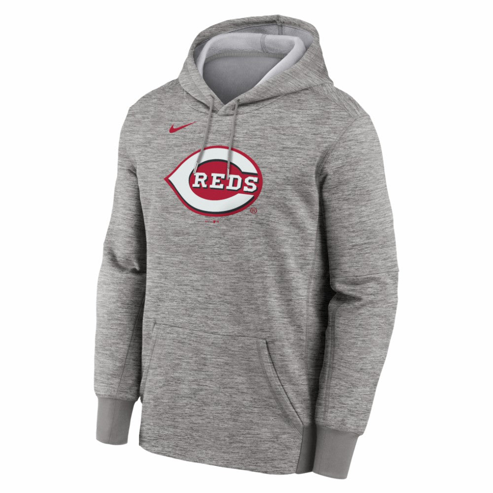 Cincinnati Reds Nike Primary Logo Therma Hoodie | MLB Shop