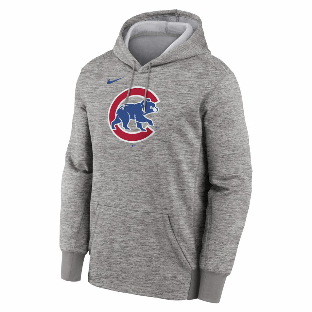 Chicago Cubs Nike Primary Logo Therma Hoodie | MLB Outlet