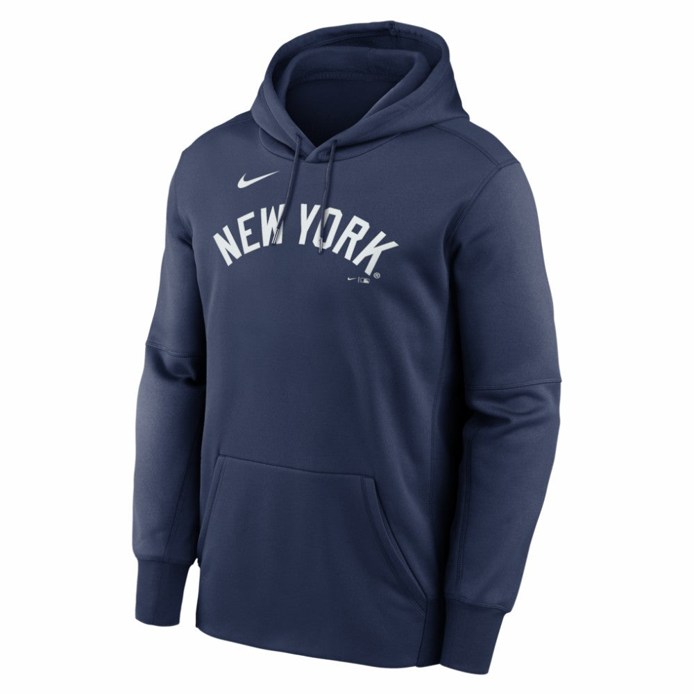 New York Yankees Nike Primary Wordmark Therma Hoodie | MLB Shop