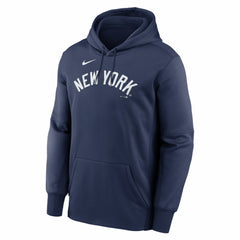 New York Yankees Nike Primary Wordmark Therma Hoodie | MLB Shop