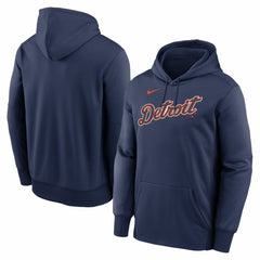 Detroit Tigers Nike Primary Wordmark Therma Hoodie | MLB Discount