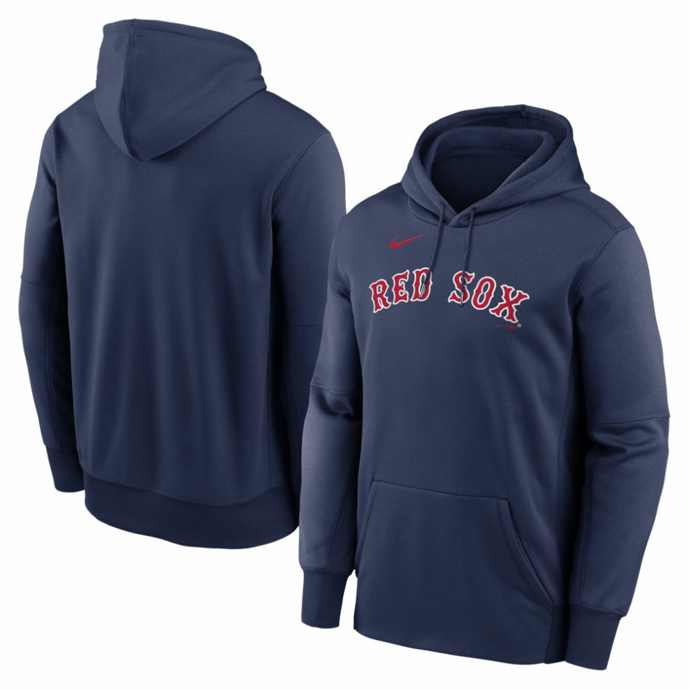 Boston Red Sox Nike Primary Wordmark Therma Hoodie | MLB For sale