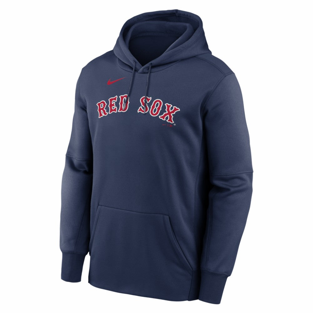 Boston Red Sox Nike Primary Wordmark Therma Hoodie | MLB For sale