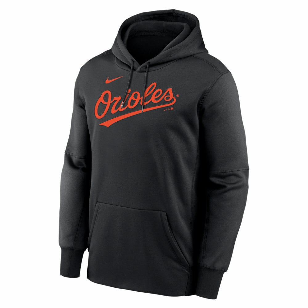 Baltimore Orioles Nike Primary Wordmark Therma Hoodie | MLB Sale