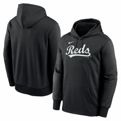 Cincinnati Reds Nike Primary Wordmark Therma Hoodie | MLB Near me