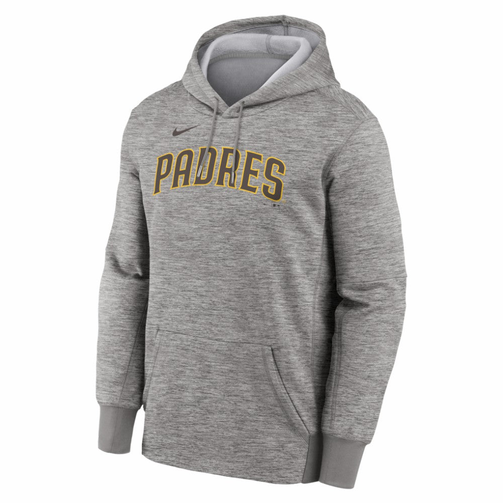 San Diego Padres Nike Primary Wordmark Therma Hoodie | MLB US