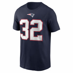 New England Patriots Nike TreVeyon Henderson  Name & Number T-Shirt