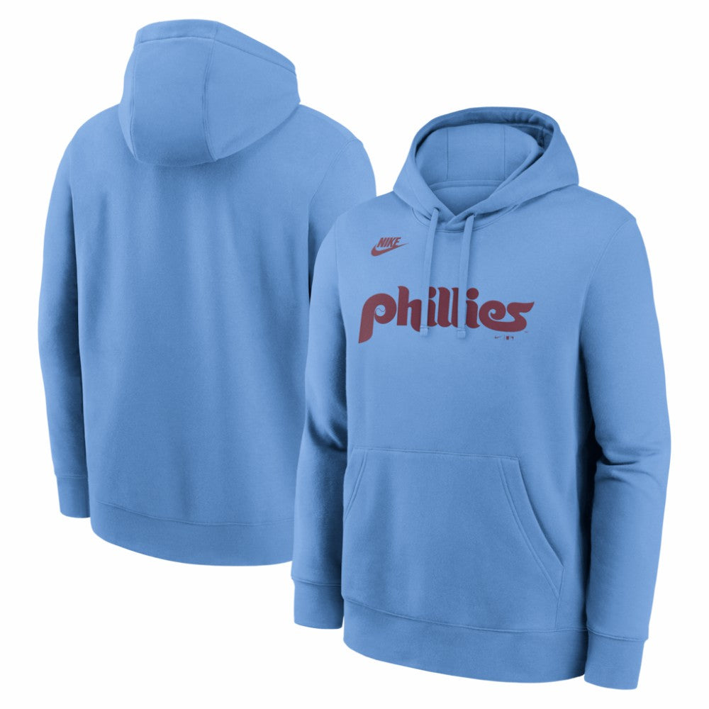 Philadelphia Phillies Nike Cooperstown Collection Wordmark Club Hoodie | MLB Shop