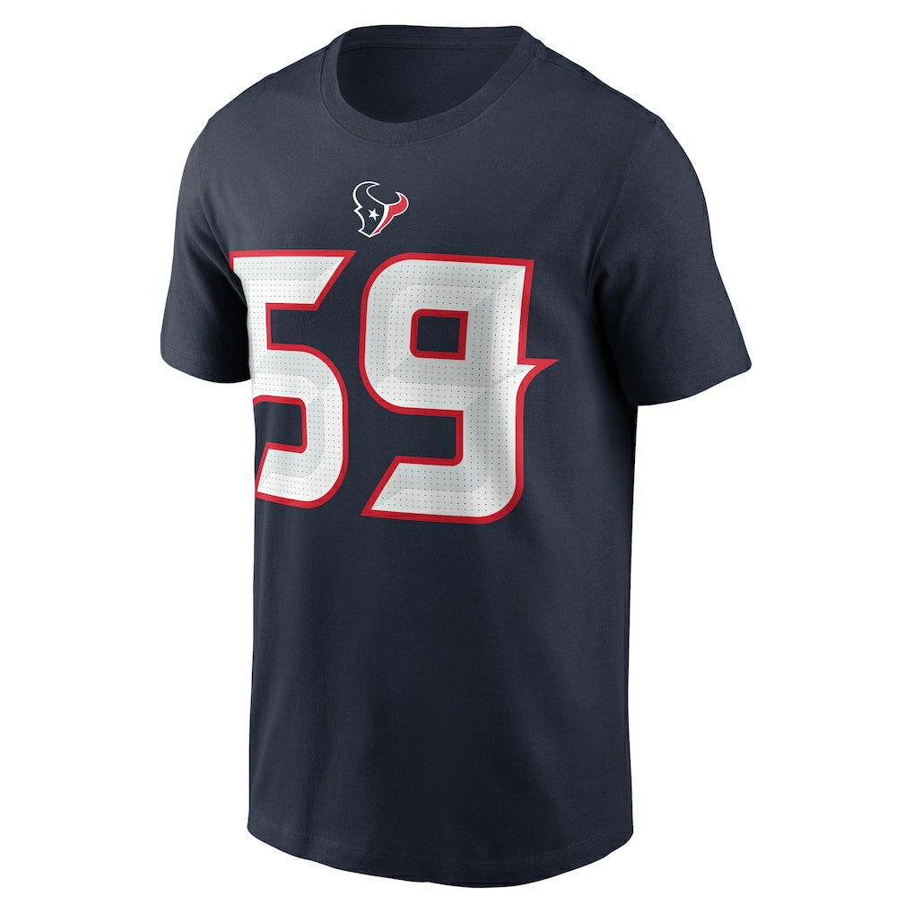 Houston Texans Nike DeMeco Ryans  Retired Player Name & Number T-Shirt