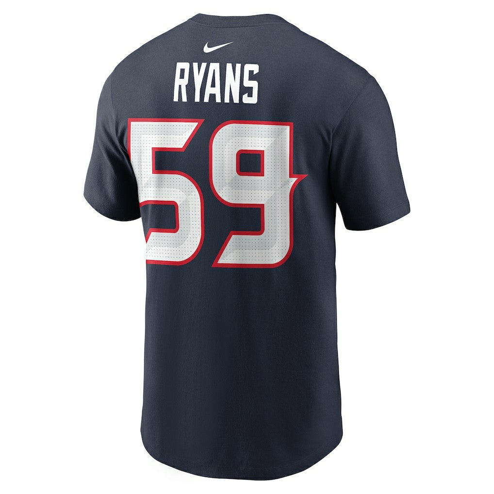 Houston Texans Nike DeMeco Ryans  Retired Player Name & Number T-Shirt