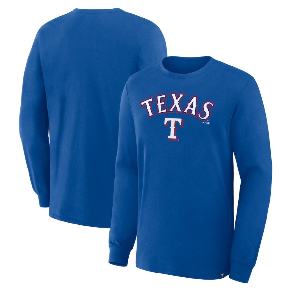 Texas Rangers Fanatics Lock-Up Legacy Long Sleeve T-Shirt | MLB New
