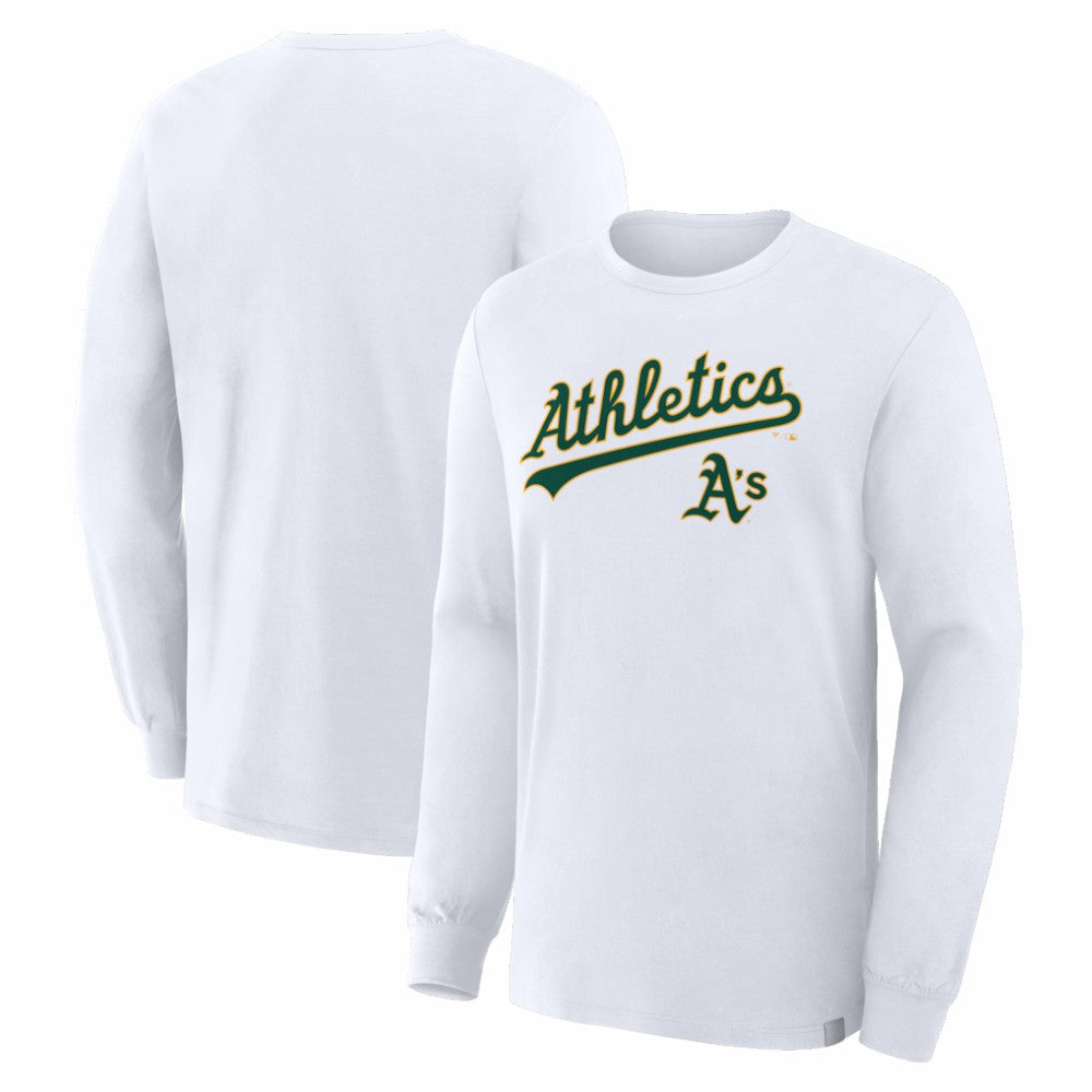 Athletics Fanatics Lock-Up Legacy Long Sleeve T-Shirt | MLB Discount
