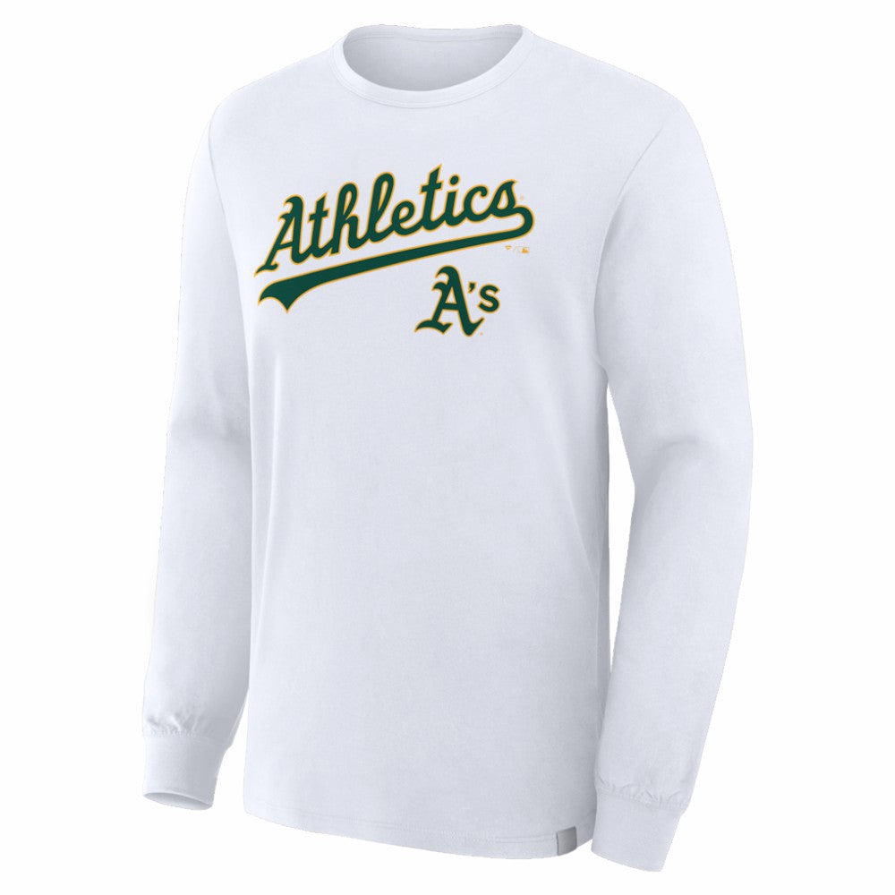 Athletics Fanatics Lock-Up Legacy Long Sleeve T-Shirt | MLB Discount