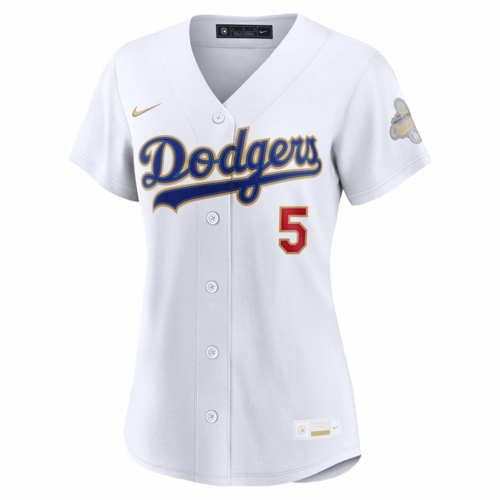 Freddie Freeman Los Angeles Dodgers Nike Women's 2026 Gold Collection Stadium Jersey | MLB On Sale