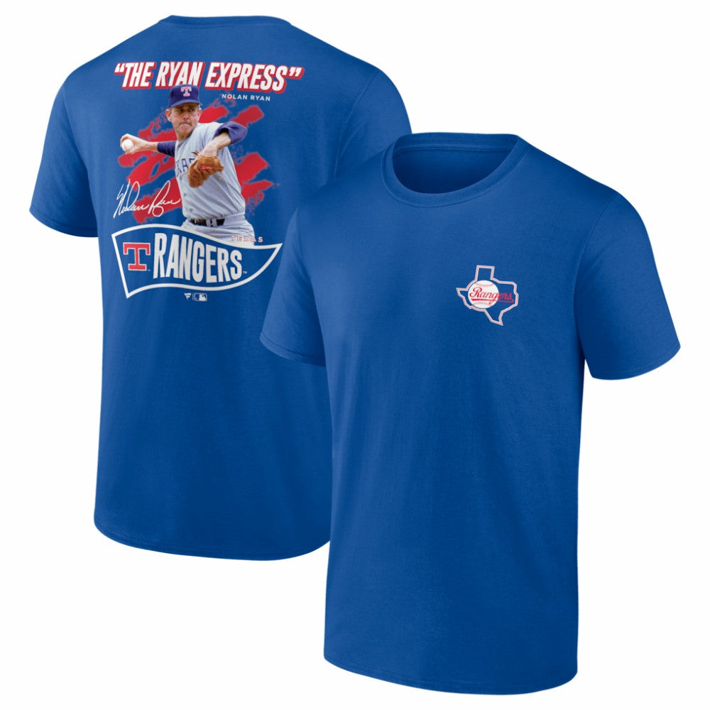 Nolan Ryan Texas Rangers Fanatics Retired Player Nickname Name & Number T-Shirt | MLB Discount