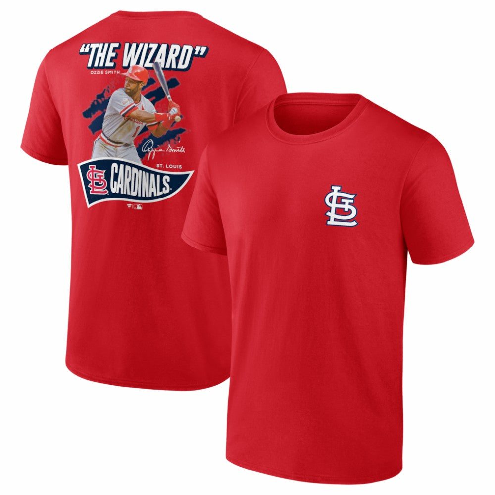 Ozzie Smith St. Louis Cardinals Fanatics Retired Player Nickname Name & Number T-Shirt | MLB Outlet