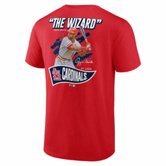 Ozzie Smith St. Louis Cardinals Fanatics Retired Player Nickname Name & Number T-Shirt | MLB Outlet