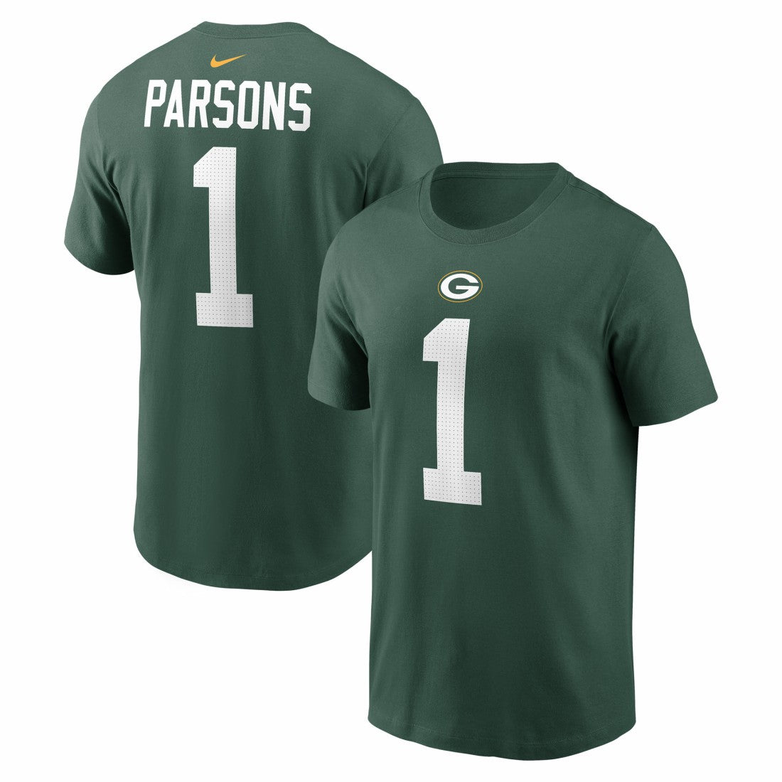 Green Bay Packers Nike Micah Parsons  Name & Number T-Shirt