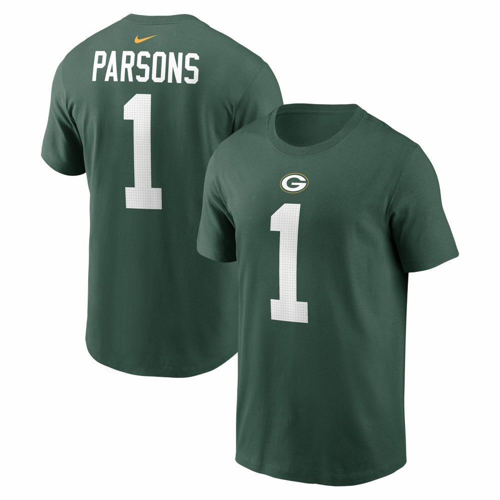 Green Bay Packers Nike Micah Parsons  Name & Number T-Shirt