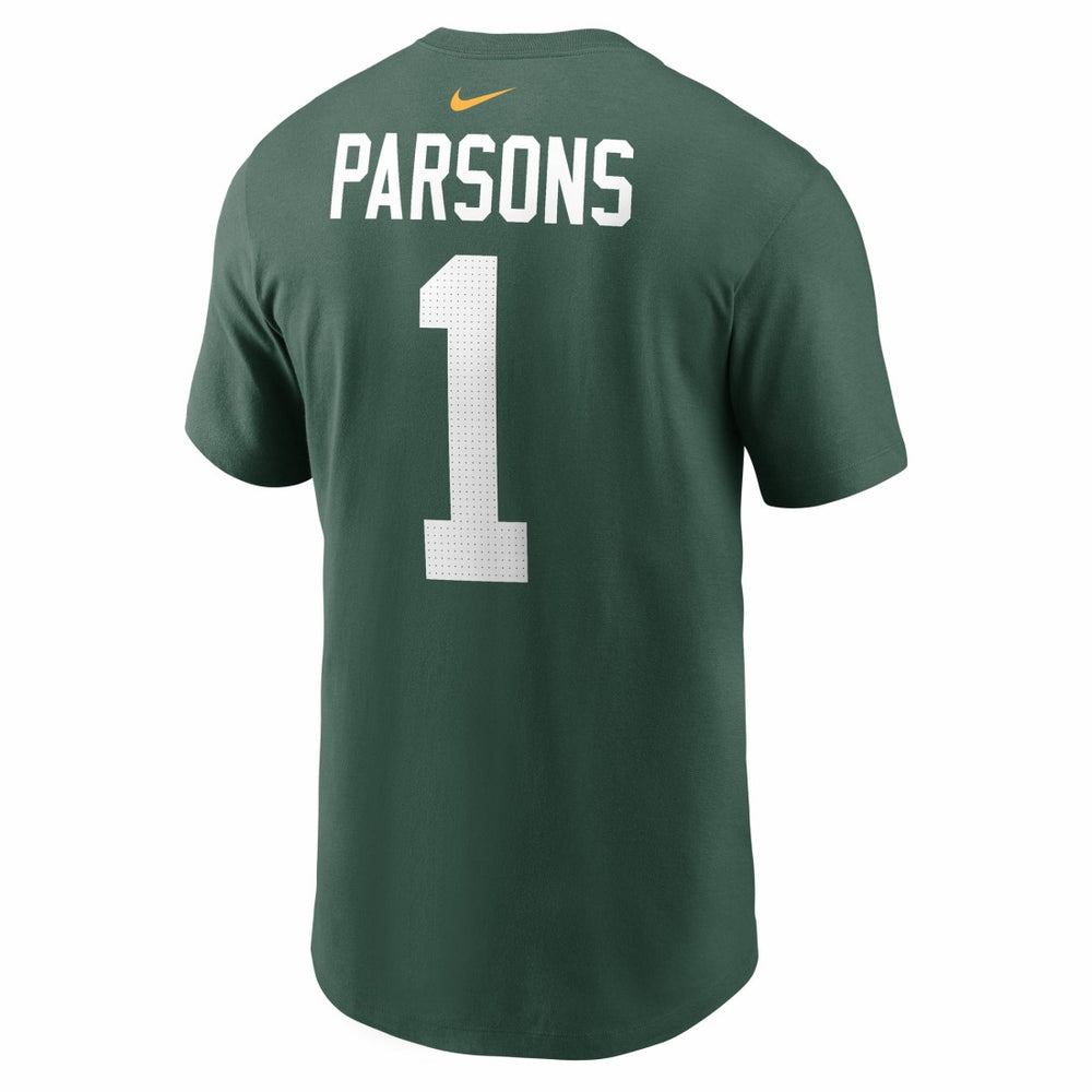 Green Bay Packers Nike Micah Parsons  Name & Number T-Shirt