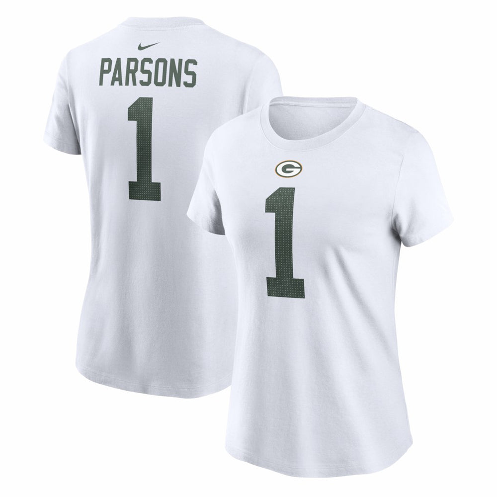 Green Bay Packers Nike Micah Parsons  Women's Player Name & Number T-Shirt