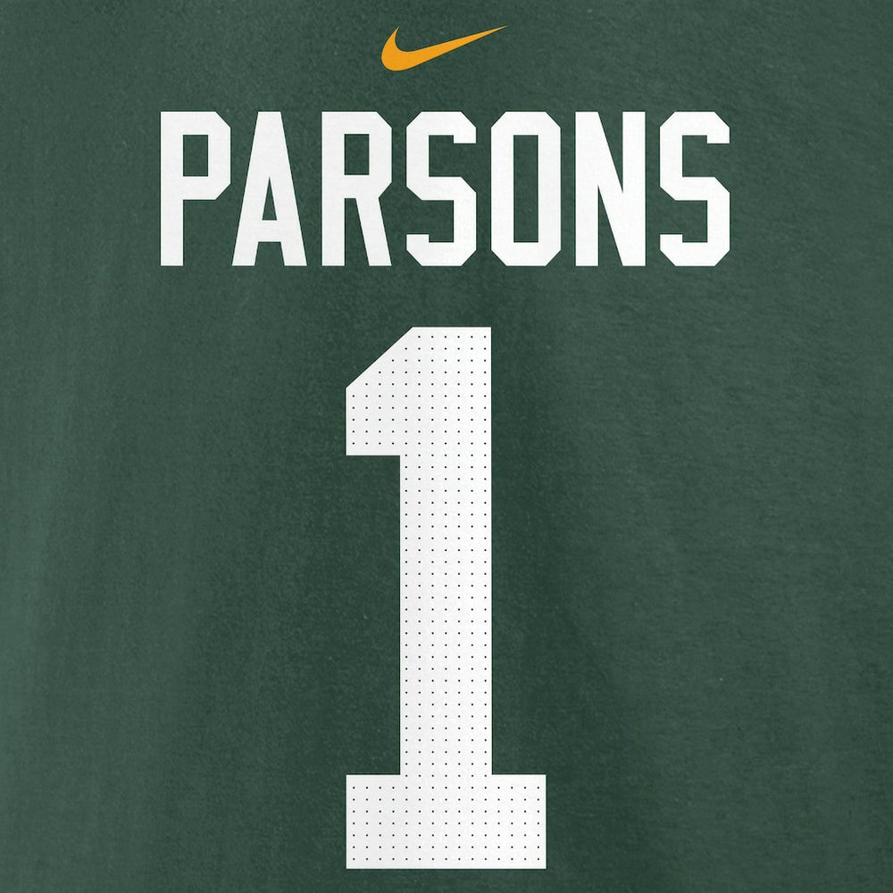 Green Bay Packers Nike Micah Parsons  Player Name & Number Fleece Hoodie