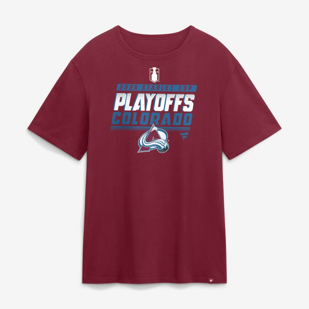 Colorado Avalanche Fanatics 2026 Stanley Cup Playoffs T-Shirt Sale
