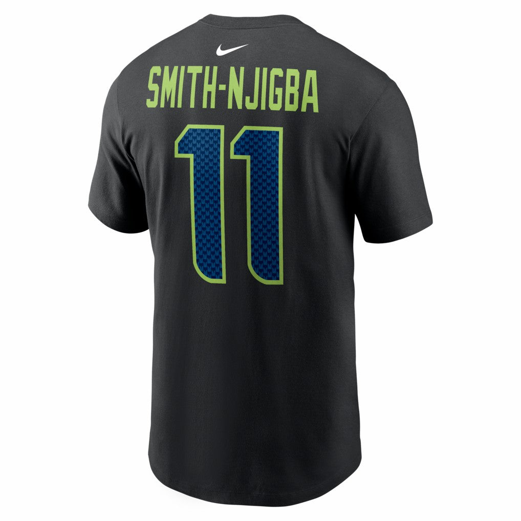 Seattle Seahawks Nike Jaxon Smith-Njigba  Carbon Name & Number T-Shirt