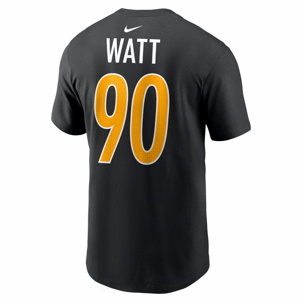 Pittsburgh Steelers Nike T.J. Watt  Carbon Name & Number T-Shirt