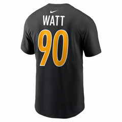 Pittsburgh Steelers Nike T.J. Watt  Carbon Name & Number T-Shirt