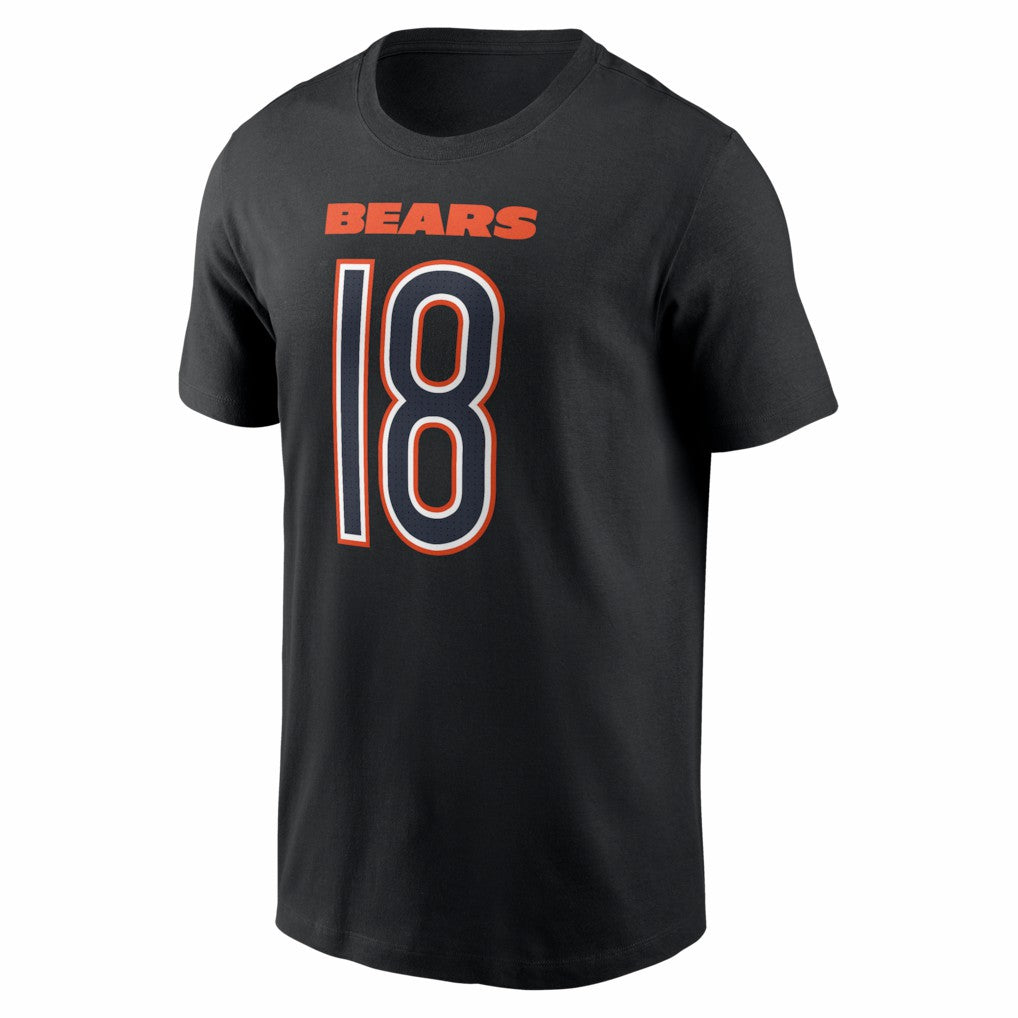Chicago Bears Nike Caleb Williams  Carbon Name & Number T-Shirt