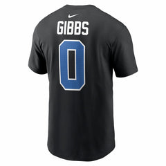 Detroit Lions Nike Jahmyr Gibbs  Carbon Name & Number T-Shirt