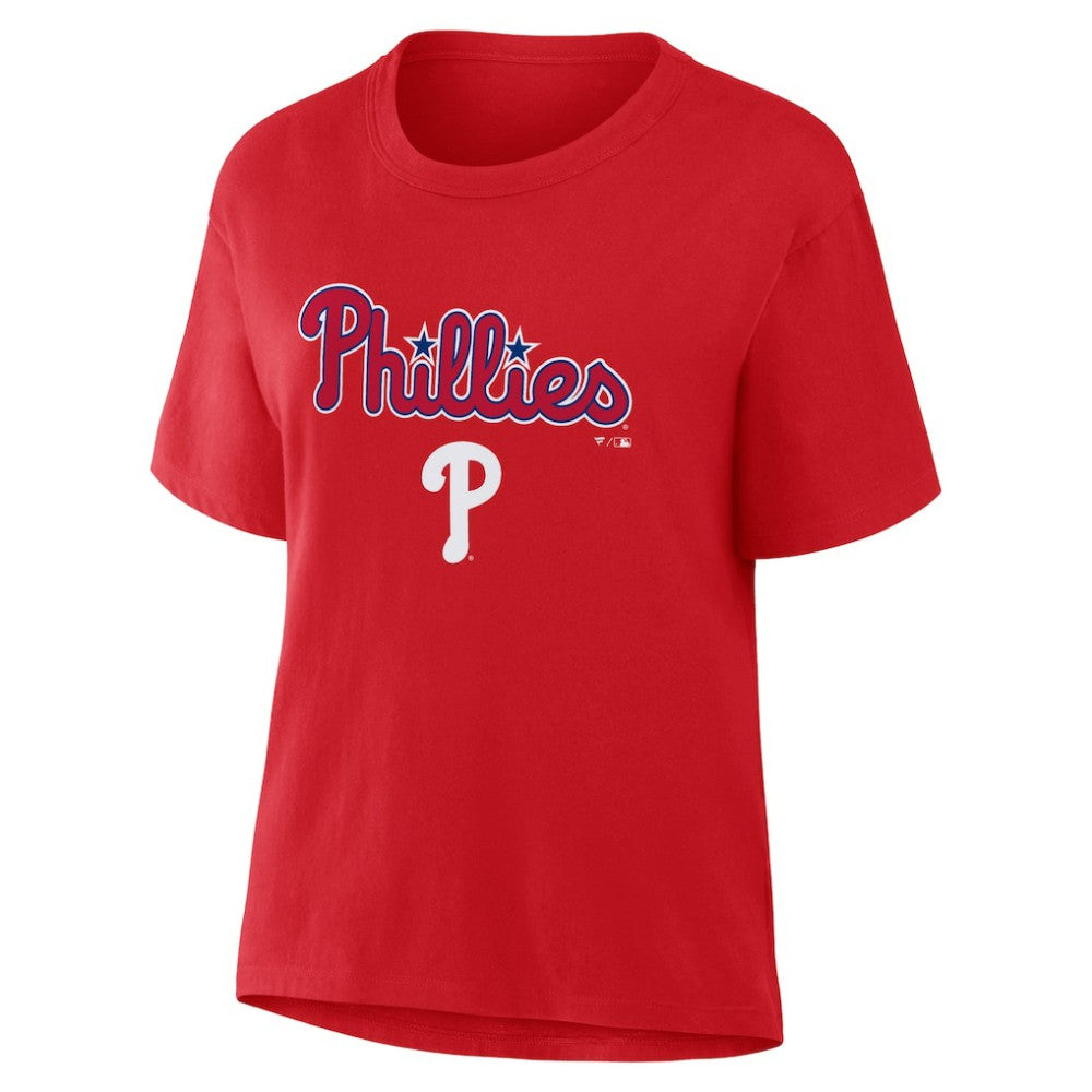Philadelphia Phillies Fanatics Women's Lockup Legacy T-Shirt | MLB Shop