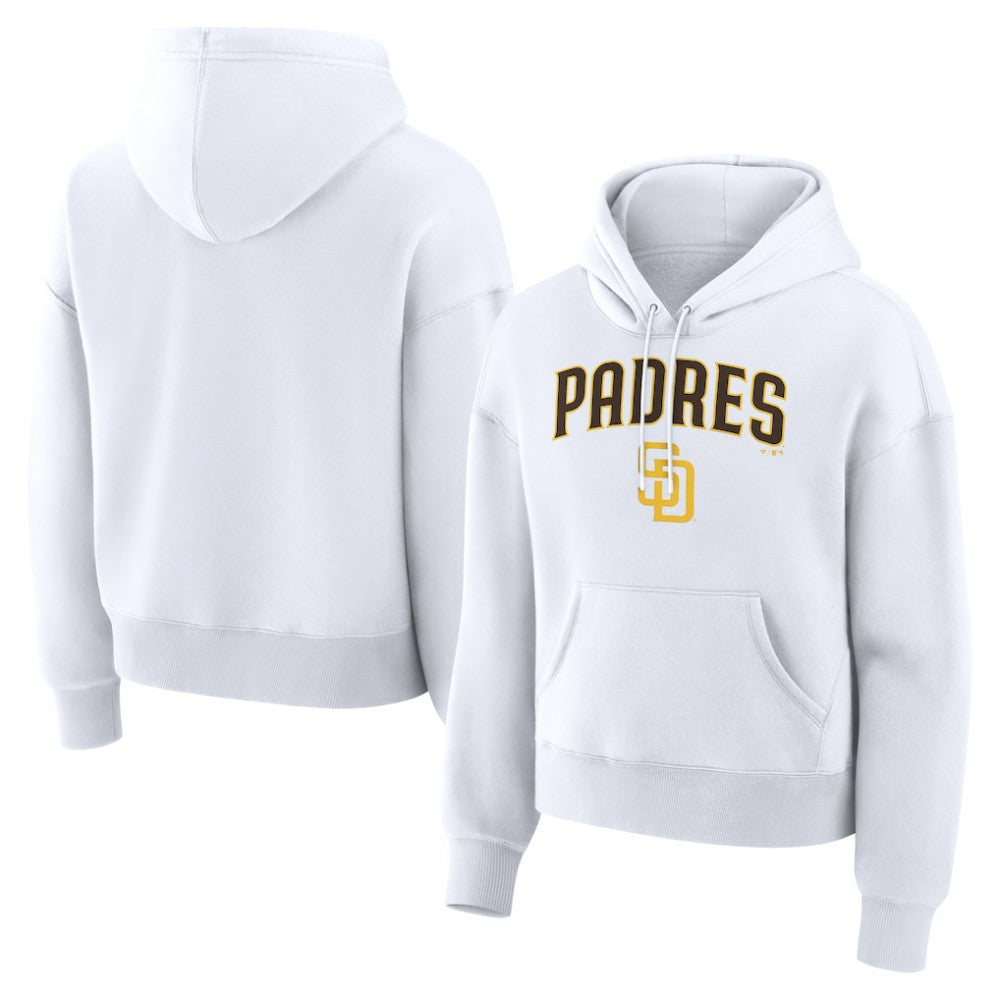 San Diego Padres Fanatics Women's Lockup Legacy Fleece Hoodie | MLB Shop