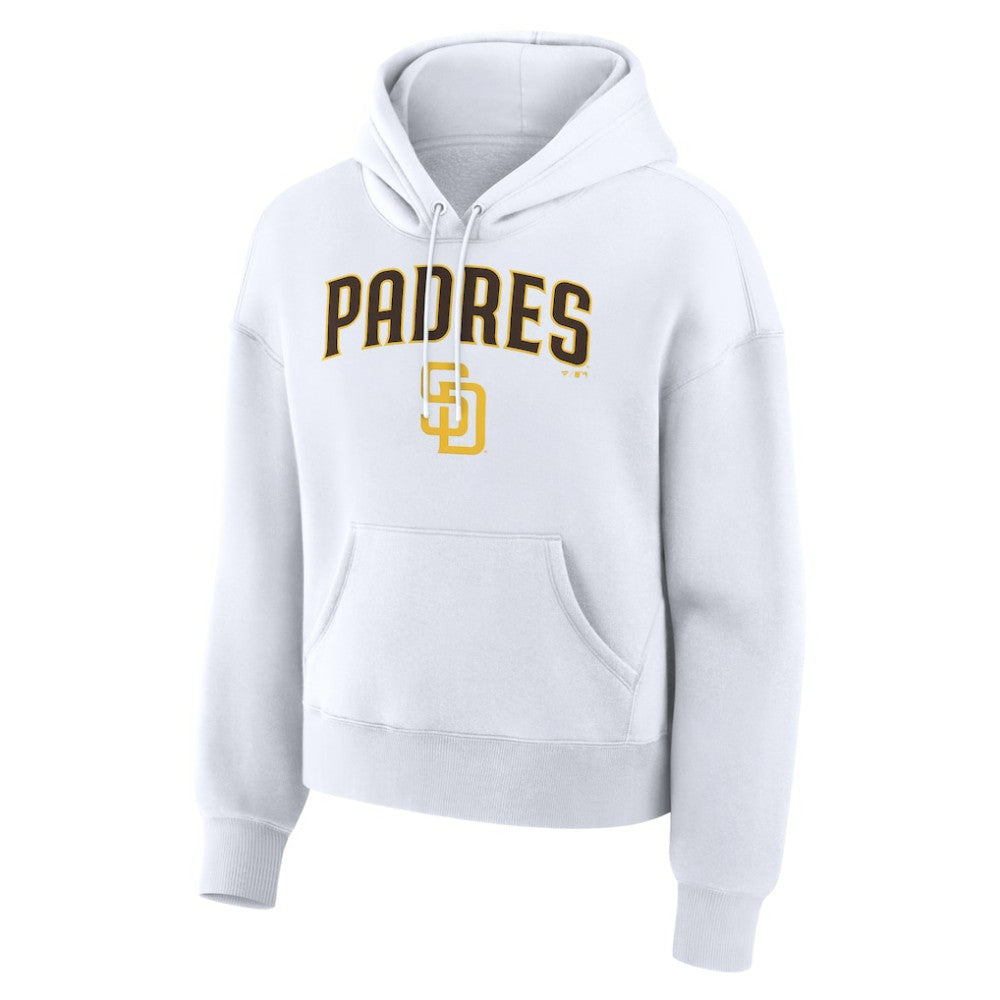 San Diego Padres Fanatics Women's Lockup Legacy Fleece Hoodie | MLB Shop