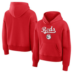 Cincinnati Reds Fanatics Women's Lockup Legacy Fleece Hoodie | MLB On Sale