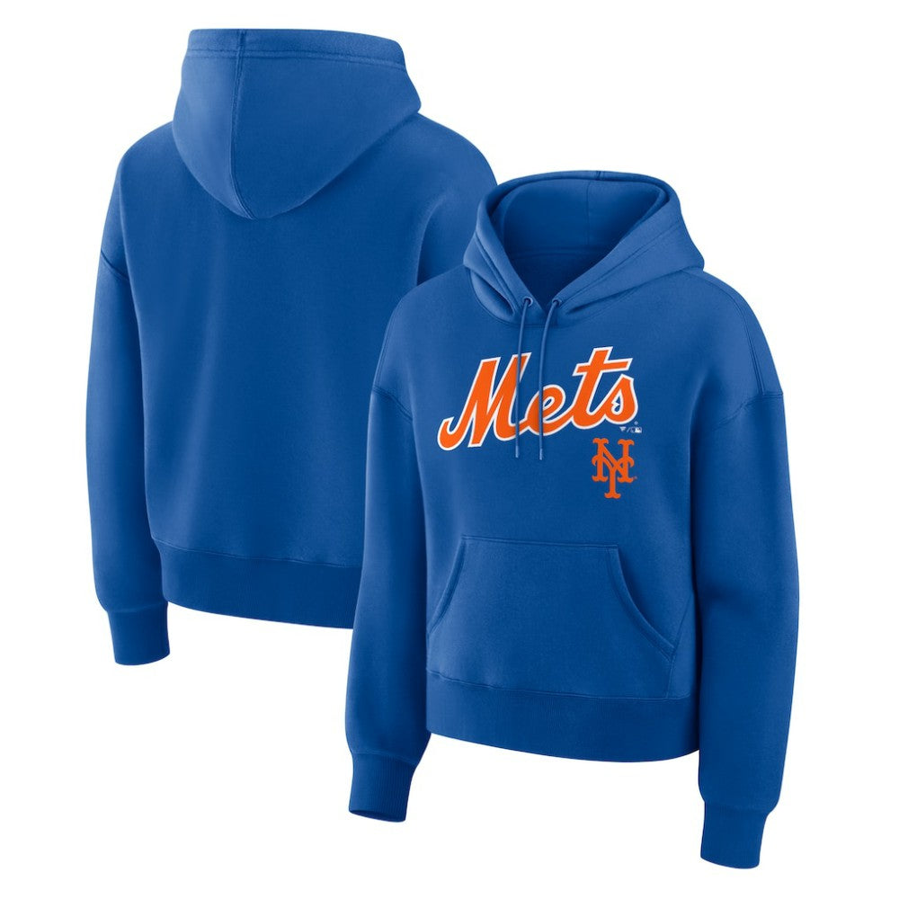 New York Mets Fanatics Women's Lockup Legacy Fleece Hoodie | MLB Shop