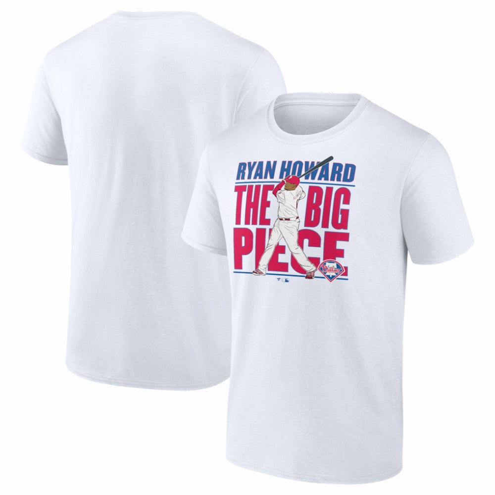 Ryan Howard Philadelphia Phillies Fanatics Cooperstown Collection Player T-Shirt | MLB Outlet