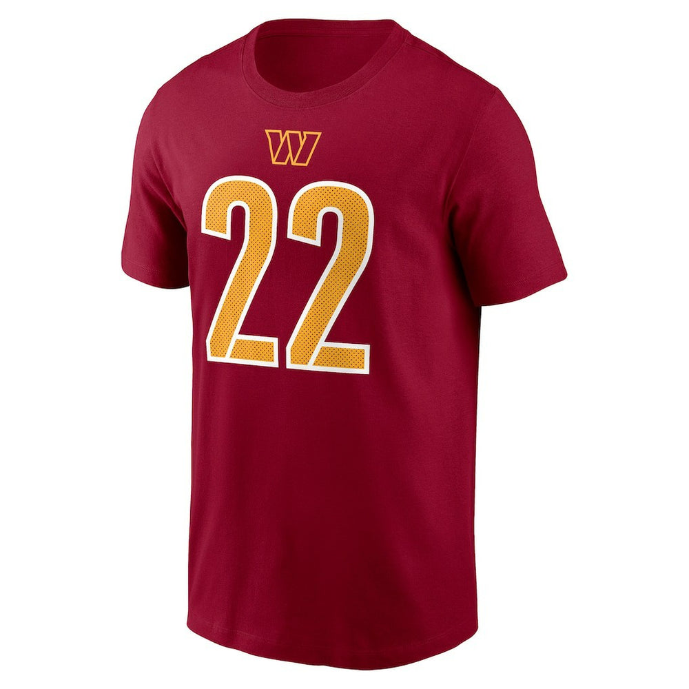Washington Commanders Nike Jacory Croskey-Merritt  Player Name & Number T-Shirt