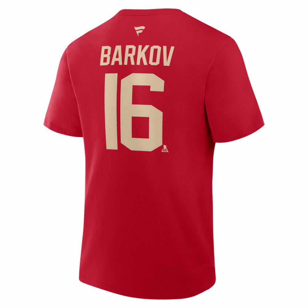 Aleksander Barkov Florida Panthers Fanatics 2026 NHL Winter Classic Authentic Stack Name & Number T-Shirt Discount