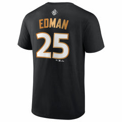 Tommy Edman Los Angeles Dodgers Fanatics 2025 World Series Champions Name & Number T-Shirt | MLB Discount