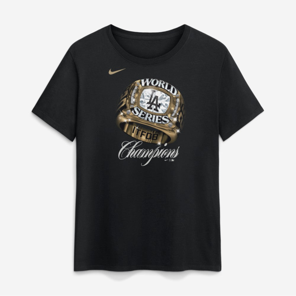 Los Angeles Dodgers Nike Women's 2026 Gold Collection Graphic T-Shirt | MLB Sale