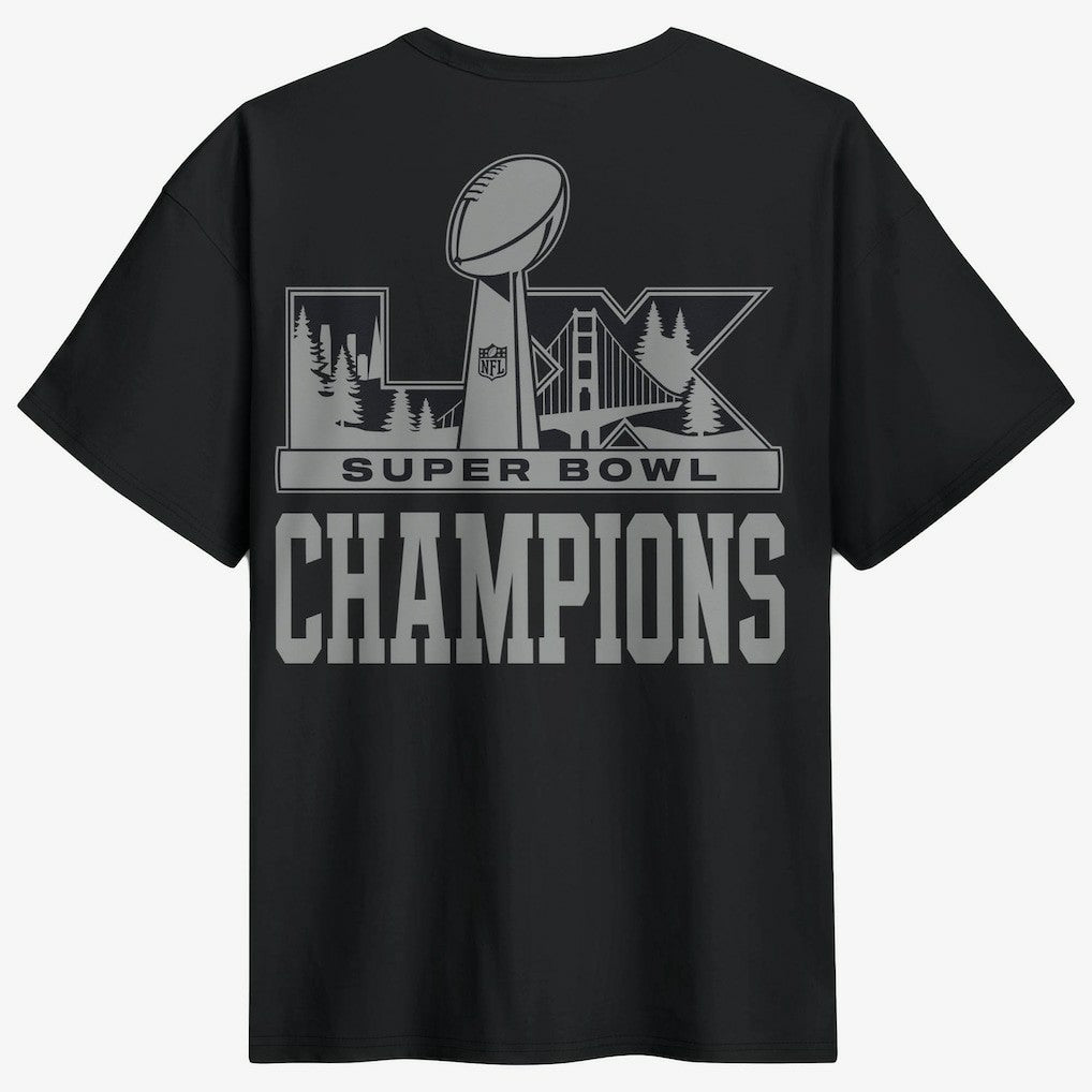 Seattle Seahawks Nike Super Bowl LX Champions Locker Room Trophy Collection Authentic T-Shirt