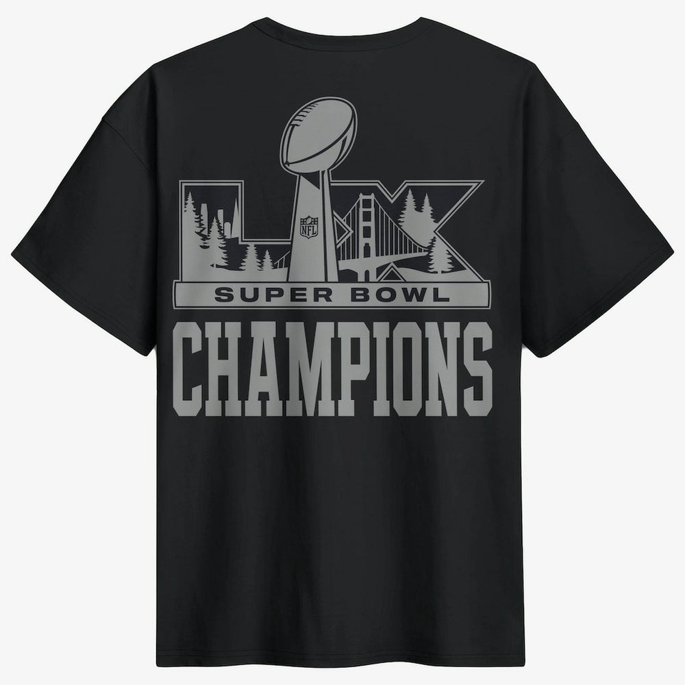 Seattle Seahawks Nike Super Bowl LX Champions Locker Room Trophy Collection Authentic T-Shirt
