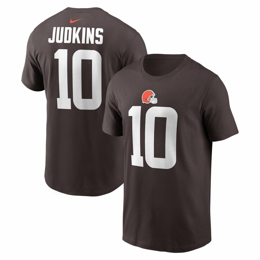 Cleveland Browns Nike Quinshon Judkins  Name & Number T-Shirt