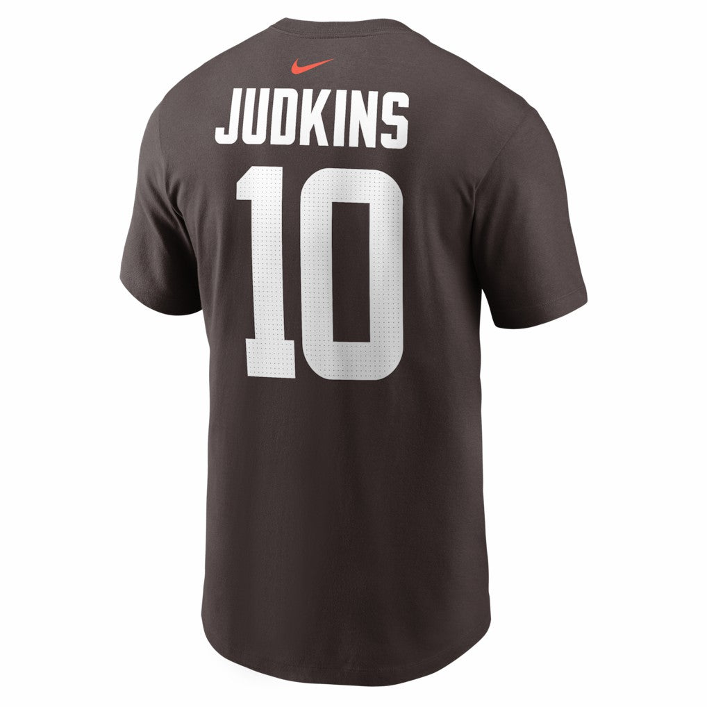 Cleveland Browns Nike Quinshon Judkins  Name & Number T-Shirt